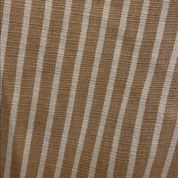 Striped front tie romper - Picture 2 of 2